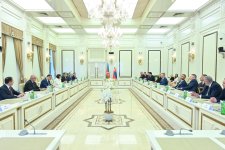 Спикер Сахиба Гафарова провела обсуждения с Президентом Словакии (ФОТО)