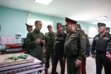 Керим Велиев посетил ряд военных объектов в Беларуси (ФОТО)