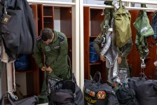 В подразделениях ВВС Азербайджана прошли учебно-тренировочные полеты (ФОТО)