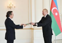 Президент Ильхам Алиев принял верительные грамоты нового посла Бразилии в Азербайджане (ФОТО)