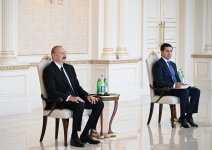 Президент Ильхам Алиев принял верительные грамоты нового посла Бразилии в Азербайджане (ФОТО)