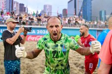 Сборная Азербайджана по пляжному футболу выиграла Лигу B (ФОТО)