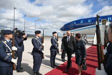 Президент Ильхам Алиев прибыл с официальным визитом в Германию (ФОТО/ВИДЕО)