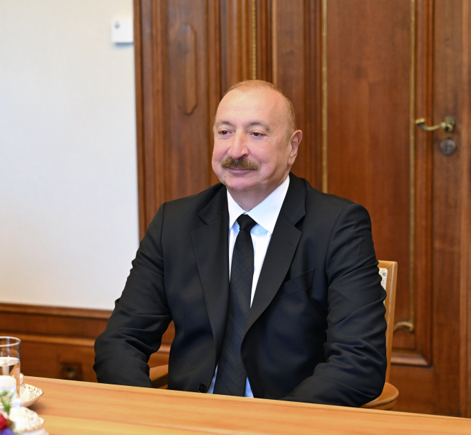 Состоялась встреча Президента Азербайджана Ильхама Алиева и Президента Германии Франка-Вальтера Штайнмайера в расширенном составе (ФОТО)