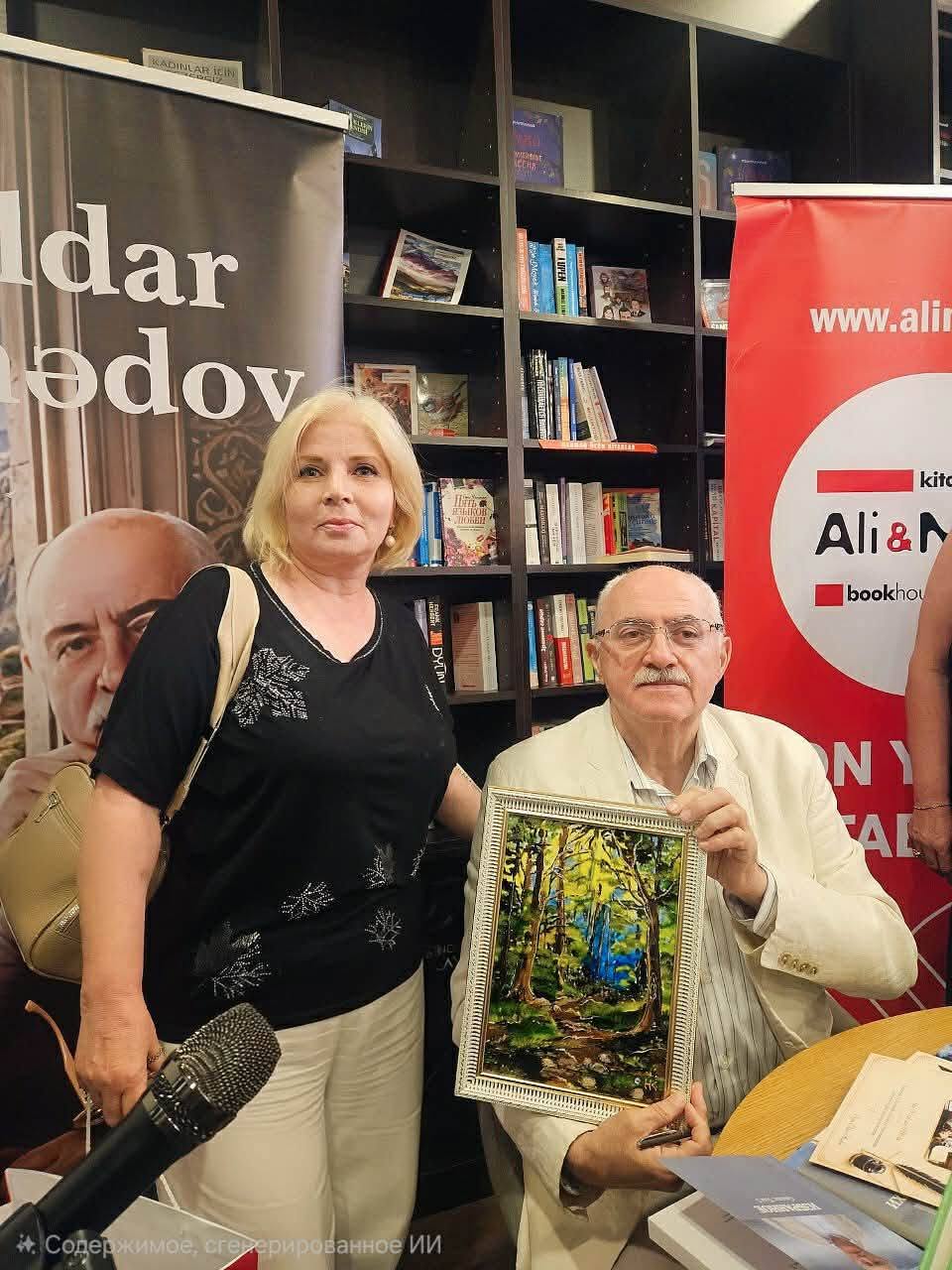 Панорамный вид на Каспий, аромат кофе и литература - творческий вечер и день рождения Эльдара Ахадова (ФОТО)