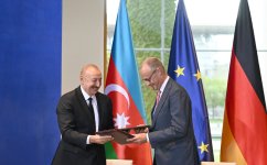 В Берлине подписаны германо-азербайджанские документы (ФОТО)