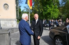 Состоялась встреча Президента Ильхама Алиева и Президента Франк-Вальтера Штайнмайера в формате «один на один» (ФОТО/ВИДЕО)