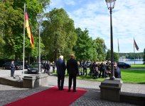 Состоялась встреча Президента Ильхама Алиева и Президента Франк-Вальтера Штайнмайера в формате «один на один» (ФОТО/ВИДЕО)