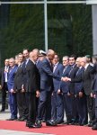 В Берлине состоялась церемония официальной встречи Президента Ильхама Алиева (ФОТО)