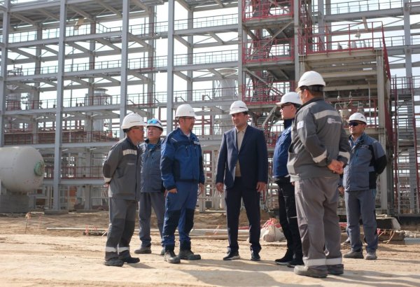 Строительство газоперерабатывающего завода на месторождении Кашаган завершено на 60%