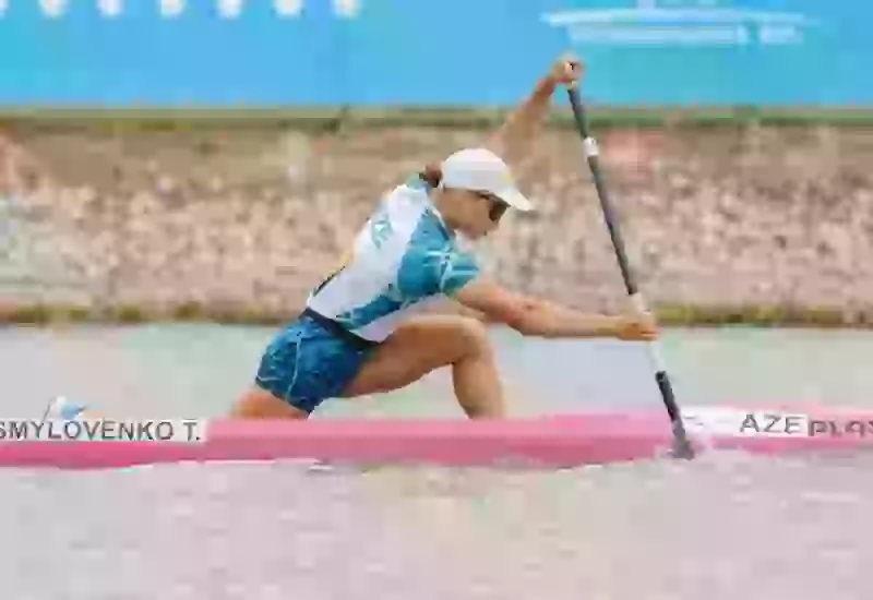 Азербайджанская каноистка завоевала серебряную медаль чемпионата Европы