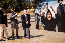Президент Мальты посетила фотовыставку Резы Дегати о Ходжалинском геноциде (ФОТО)