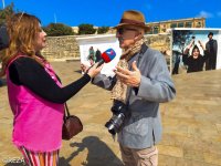 Президент Мальты посетила фотовыставку Резы Дегати о Ходжалинском геноциде (ФОТО)