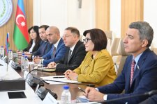 Сахиба Гафарова провела встречу с председателем Палаты Федерации Эфиопии (ФОТО)