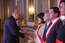 Азербайджан был представлен на церемонии приведения к присяге Президента Перу (ФОТО)