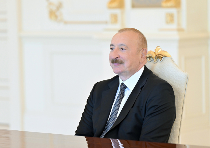 Президент Ильхам Алиев принял президента Объединенного мира борьбы (ФОТО)
