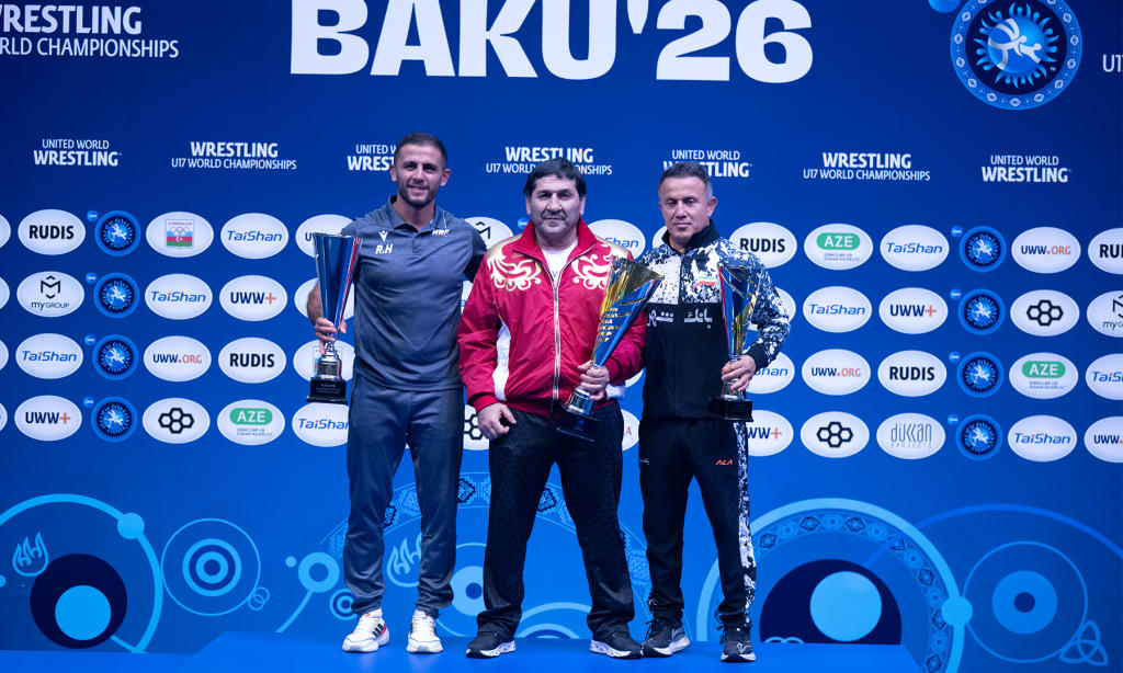 Сборная Азербайджана стала второй в командном зачете ЧМ U17 по греко-римской борьбе (ФОТО)
