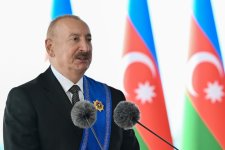 Президент Ильхам Алиев и Президент Садыр Жапаров выступили с заявлениями для прессы (ФОТО/ВИДЕО)