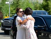 Первая леди Мехрибан Алиева ознакомилась в городе Чолпон-Ата с оздоровительно-реабилитационным центром «Алтын-Балалык» (ФОТО/ВИДЕО)