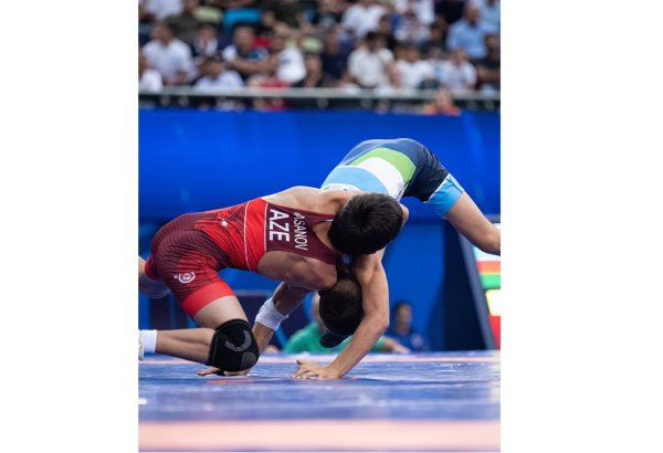 Сборная Азербайджана завершила чемпионат мира U-17 по борьбе с семью медалями