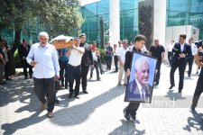 Народный поэт Нариман Гасанзаде похоронен на I Аллее почетного захоронения (ФОТО)
