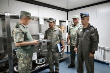Закир Гасанов осмотрел военную инфраструктуру подразделений ПВО (ФОТО/ВИДЕО)