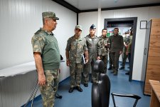 Закир Гасанов осмотрел военную инфраструктуру подразделений ПВО (ФОТО/ВИДЕО)