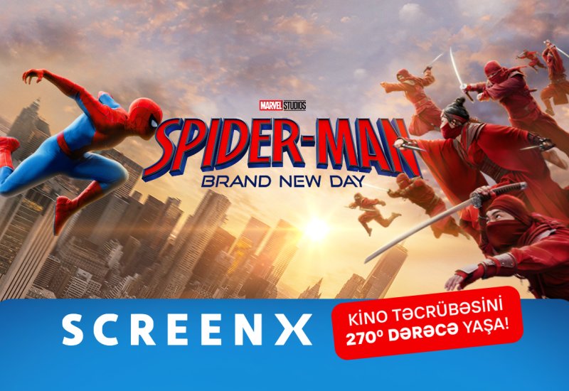 Впервые в CineMastercard: "Человек-паук", снятый специально для ScreenX (ВИДЕО)
