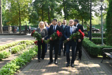 Глава МИД Азербайджана посетил город Ирпень в рамках визита в Украину (ФОТО)