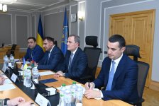 Джейхун Байрамов встретился с секретарем Совета нацбезопасности и обороны Украины (ФОТО)