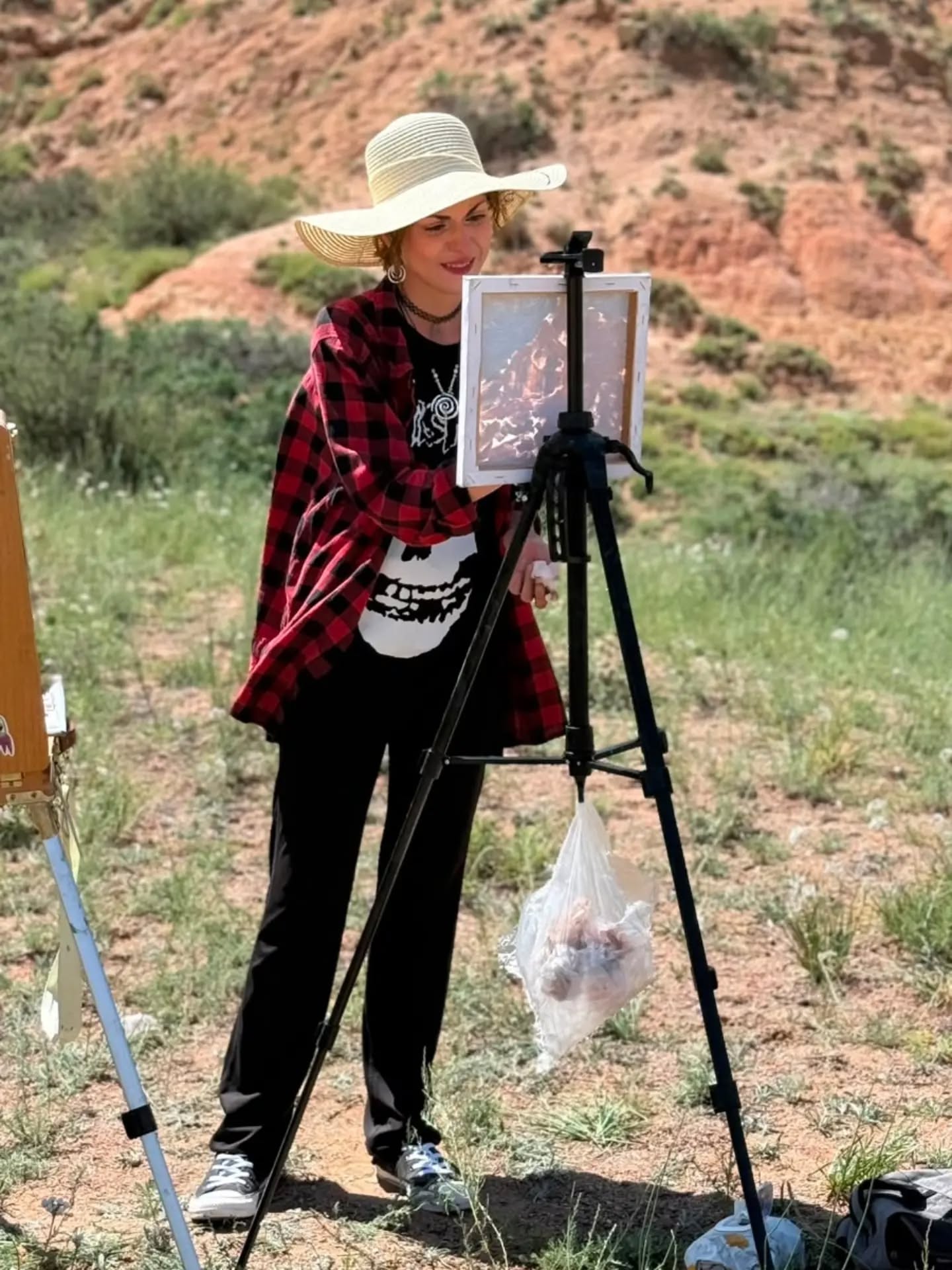 Дыхание Востока - представители Азербайджана на международном пленэре в Иссык-Куле (ФОТО)