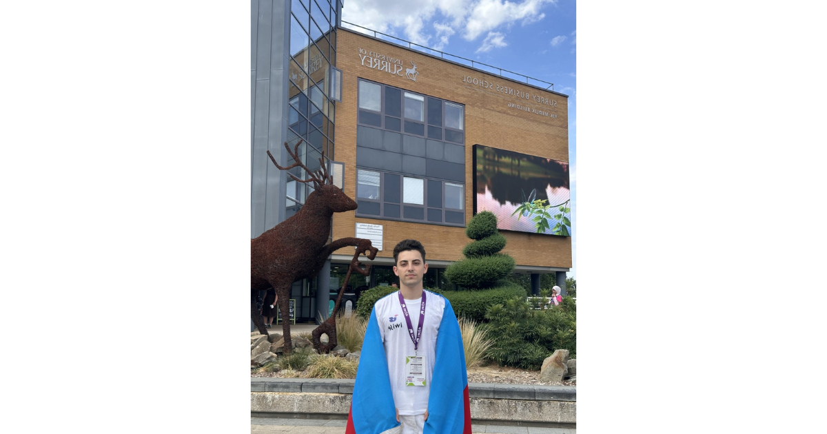Студент UNEC стал чемпионом мира на финале «International World Innovative Student Exhibition 2026» в Великобритании (ФОТО)