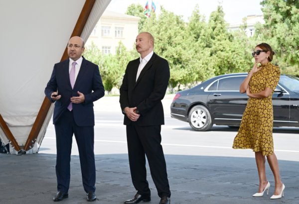 Президент Ильхам Алиев и Первая леди Мехрибан Алиева ознакомились с «Генеральным планом развития города Нахчывана до 2044 года» (ФОТО/ВИДЕО)