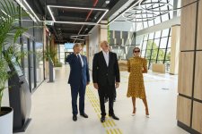 Президент Ильхам Алиев и Первая леди Мехрибан Алиева приняли участие в открытии Нахчыванского регионального центра DOST (ФОТО/ВИДЕО)