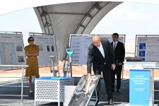 Президент Ильхам Алиев и Первая леди Мехрибан Алиева приняли участие в церемонии закладки фундамента Нахчыванского промпарка (ФОТО/ВИДЕО)