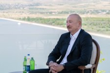 Президент Ильхам Алиев дал интервью Азербайджанскому телевидению в Нахчыване (ФОТО/ВИДЕО)