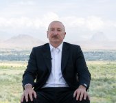 Президент Ильхам Алиев дал интервью Азербайджанскому телевидению в Нахчыване (ФОТО/ВИДЕО)