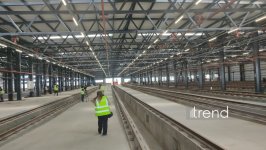 В Бакинском метро завершен второй этап строительства электродепо "Дярнягюль" (ФОТО)