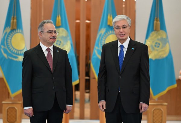 Президент Казахстана принял верительные грамоты посла Азербайджана