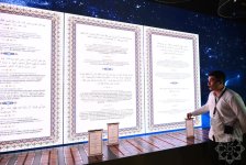 Азербайджанские журналисты посетили туристический комплекс Имама аль-Бухари близ Самарканда (ФОТО)