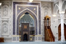 Азербайджанские журналисты посетили туристический комплекс Имама аль-Бухари близ Самарканда (ФОТО)