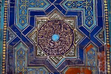 Азербайджанские журналисты посетили мемориальный комплекс Шахи-Зинда в Самарканде (ФОТО)