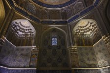 Азербайджанские журналисты посетили мемориальный комплекс Шахи-Зинда в Самарканде (ФОТО)
