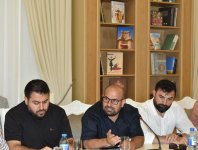 В Национальной библиотеке Азербайджана обсудили развитие библиотечного и издательского дела (ФОТО)