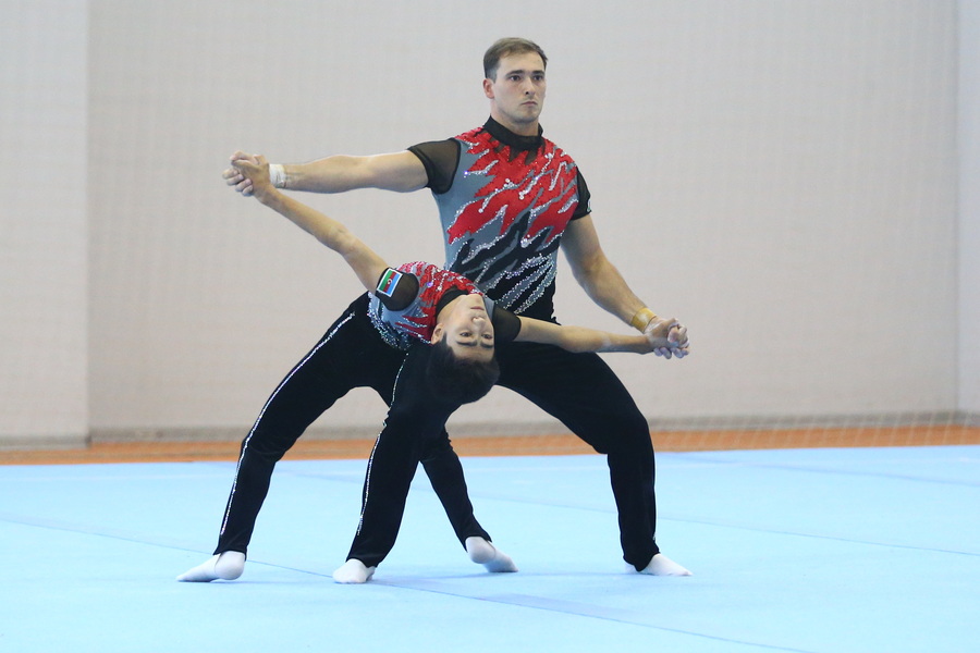 В Ярдымлы прошли чемпионаты Азербайджана по спортивной акробатике и аэробной гимнастике (ФОТО)
