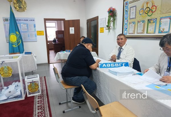 В Акмолинской области Казахстана проходит голосование на выборы в Курултай (ФОТО)