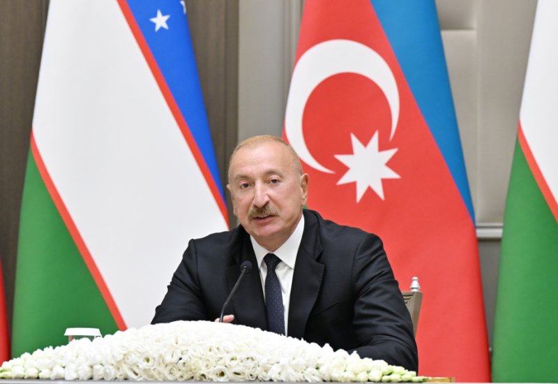 Президент Ильхам Алиев: Центральная Азия и Азербайджан сегодня являются единым геополитическим и экономическим регионом (Полный текст заявления главы государства)