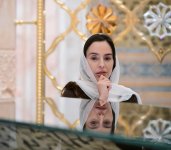 Первая леди Мехрибан Алиева и Лейла Алиева ознакомились с Центром исламской цивилизации в Ташкенте (ФОТО)
