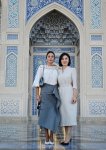 Первая леди Мехрибан Алиева и Лейла Алиева ознакомились с Центром исламской цивилизации в Ташкенте (ФОТО)