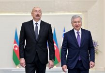 В Ташкенте состоялась церемония официальной встречи Президента Ильхама Алиева (ФОТО)